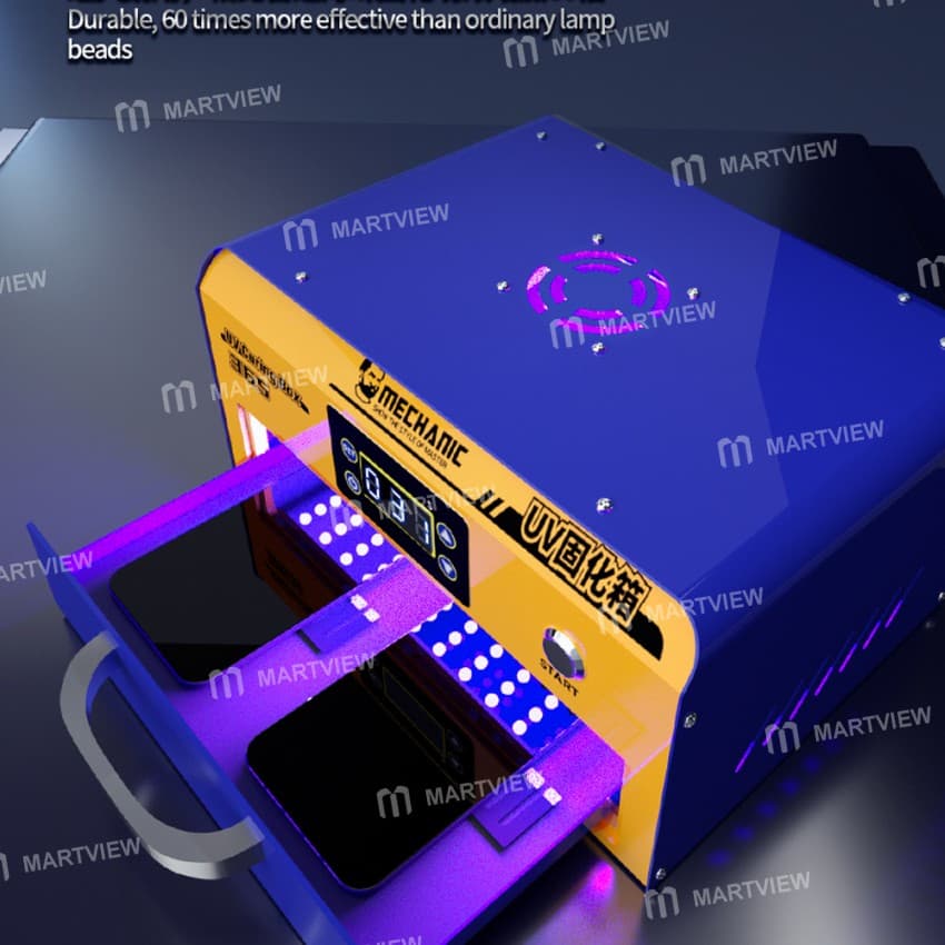كشاف UV علبة زرقاء